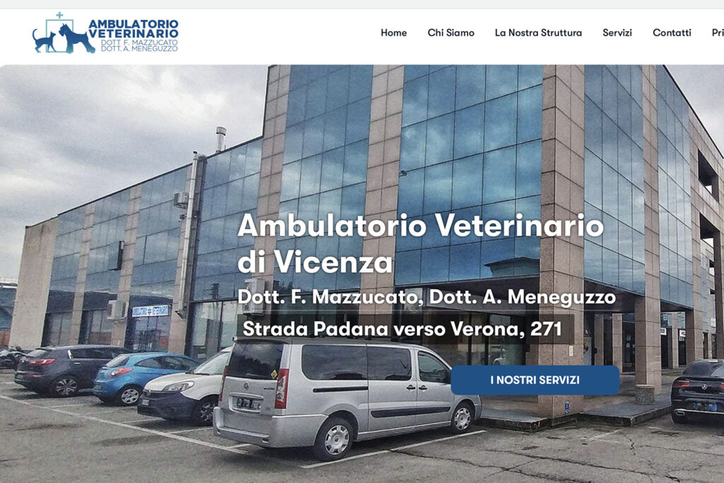 Sito Internet Veterinario Vicenza