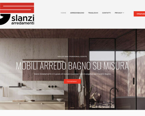 Sito Internet Arredo Bagno Slanzi